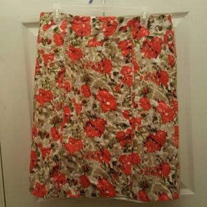 Floral skirt